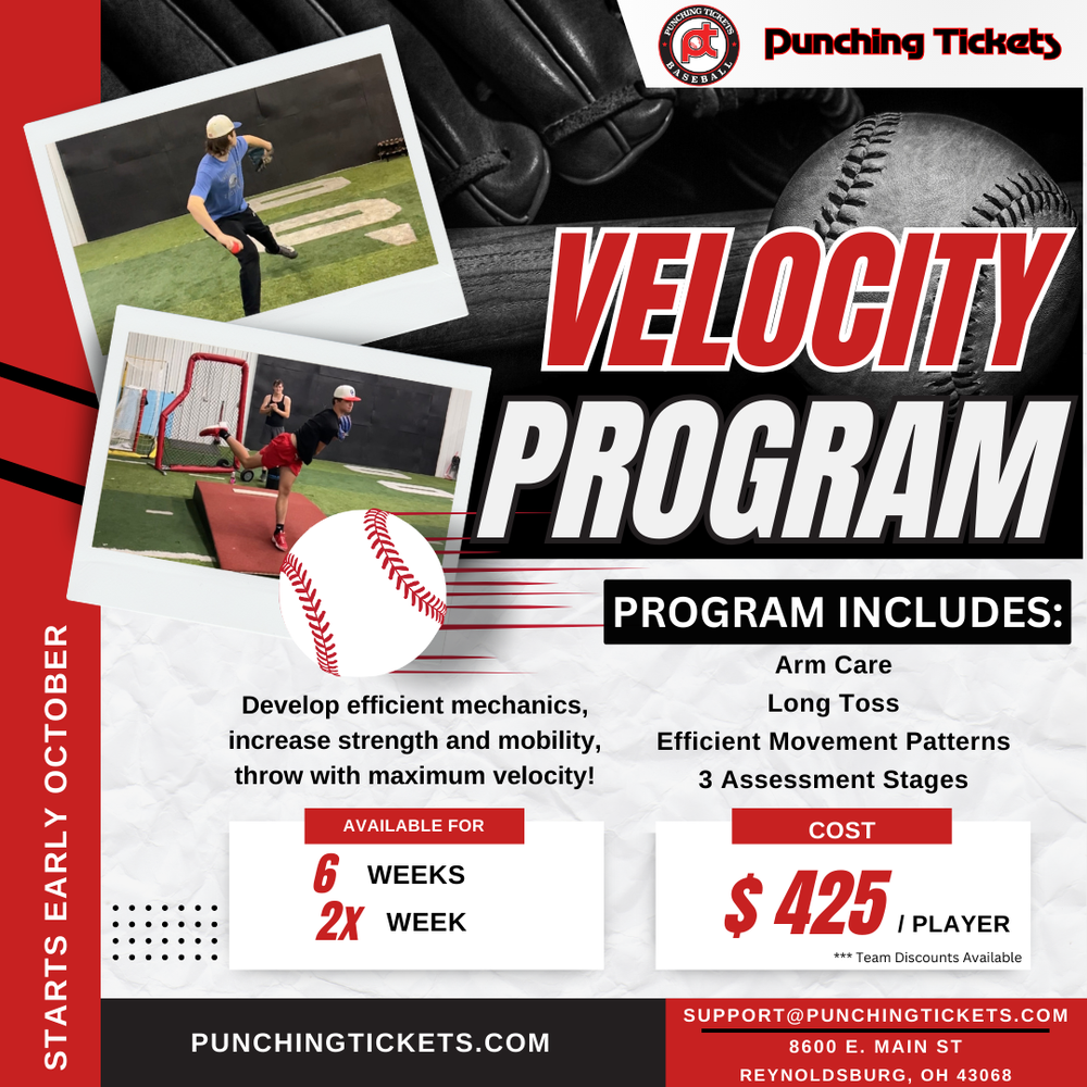 Punching Tickets Baseball | PTB Throwing Program