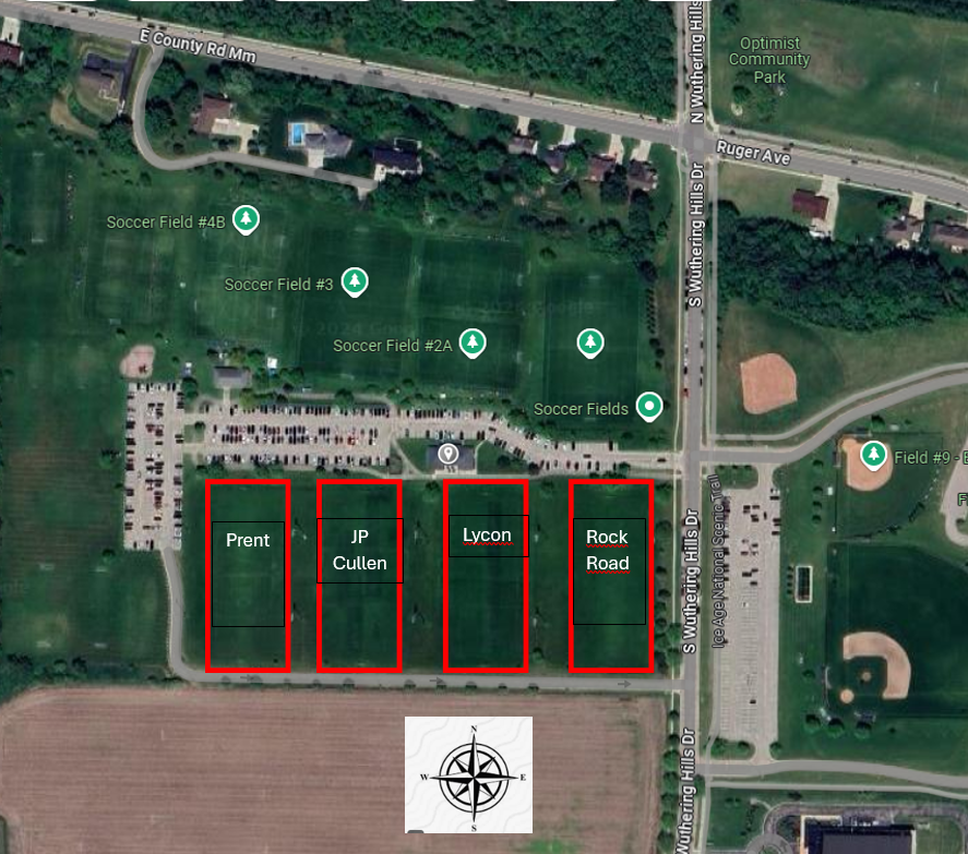 Janesville Youth Football Janesville Youth Football Map