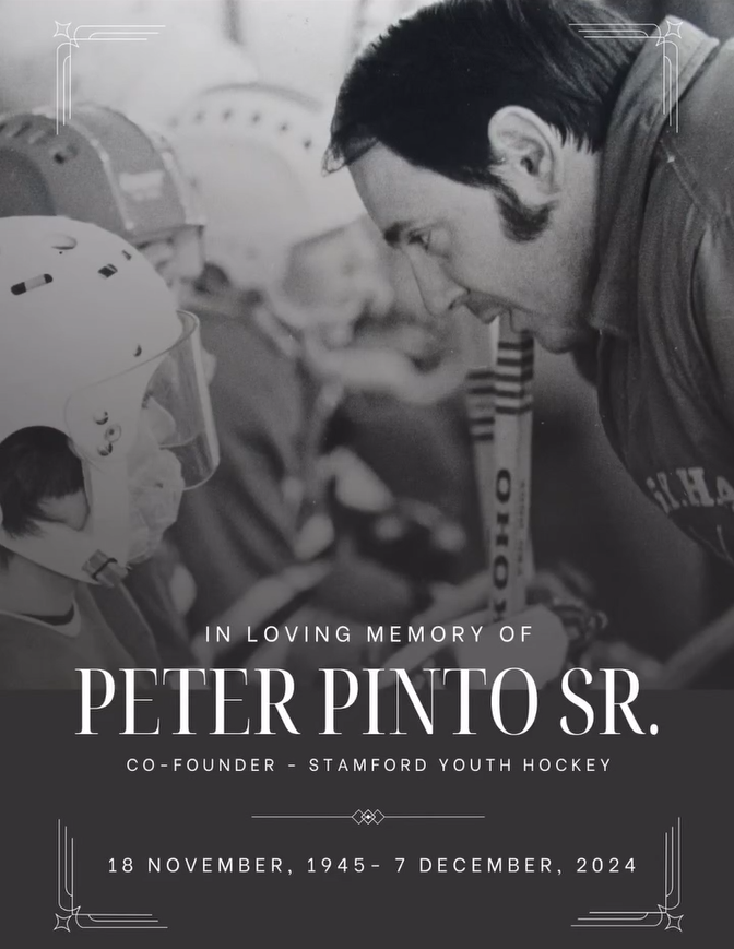 Stamford Youth Hockey Association Inc | Pete Pinto Sr - Co