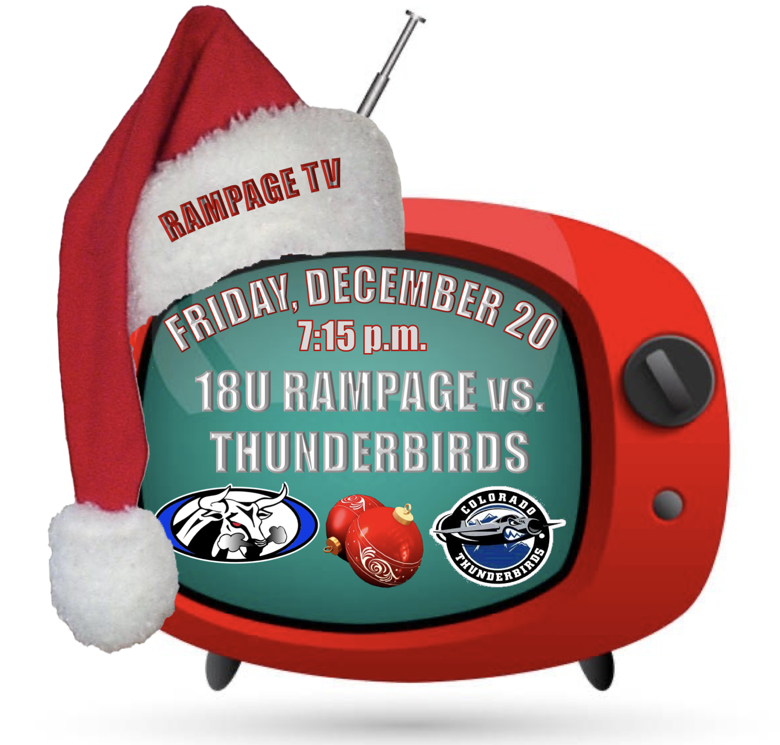 Colorado Rampage AAA Hockey キャップ Colorado Rampage AAA Hockey