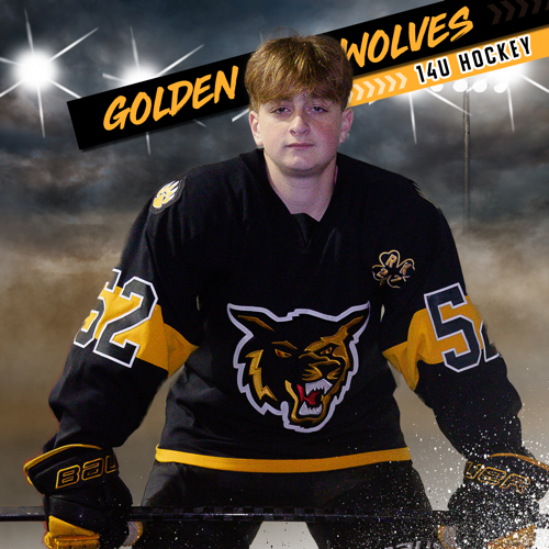 Golden Wolves Hockey Bantam 14UA Gold Roster Golden Wolves 2023