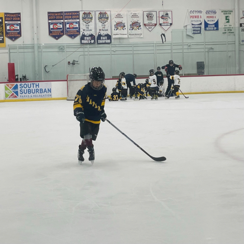 Hyland Hills Jaguars IH Orange Roster Recreational Hockey 2023 Fall InHouse Hockey