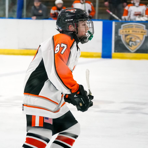 Hyland Hills Jaguars PeeWee White Roster Recreational Hockey 23/